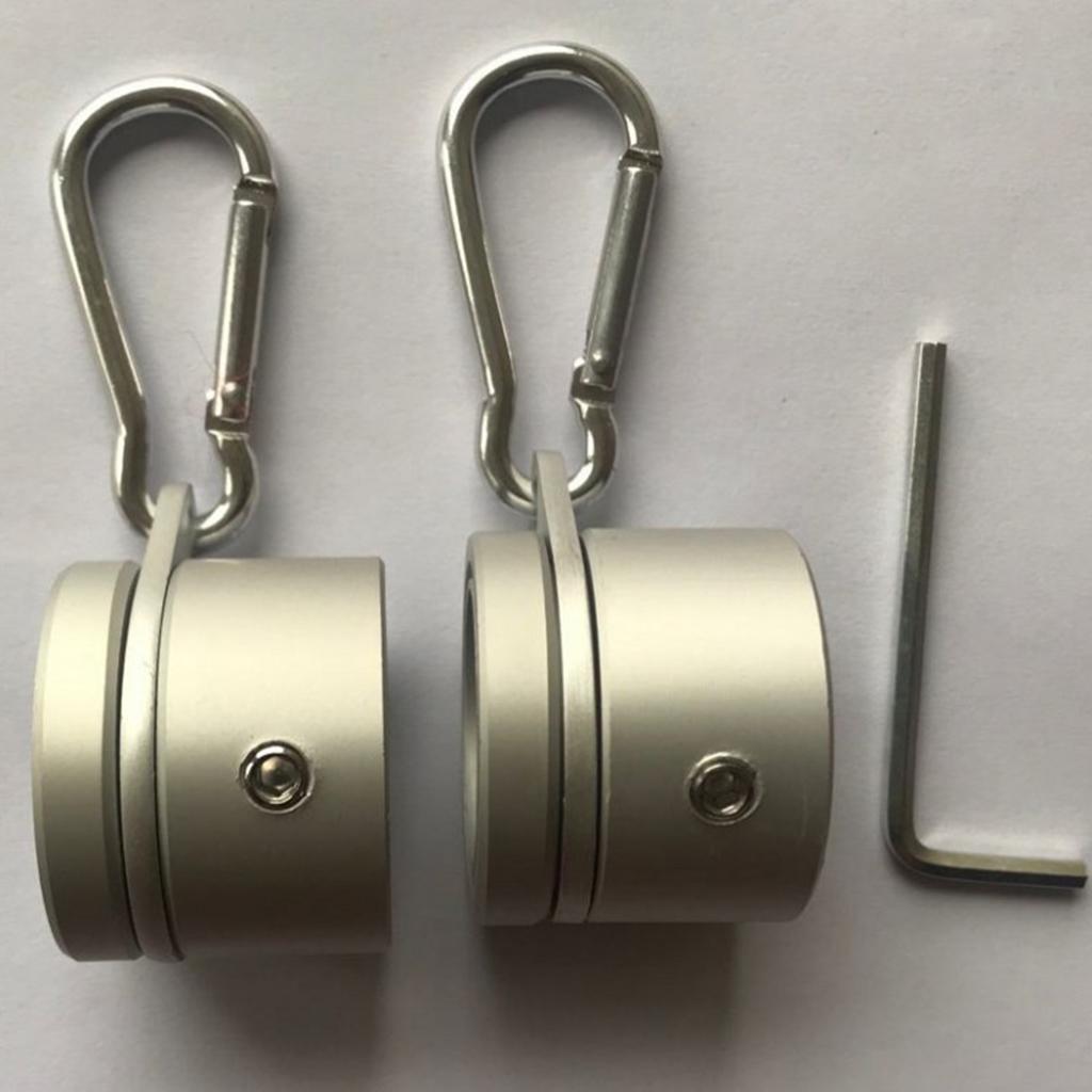 Set Inele pentru Stâlp de Steag de Exterior cu Clipsuri Rotative Anti Învârtire Kit Suport Metalic Accesorii Rezistente la Vânt pentru Decorare Balcon Acasă