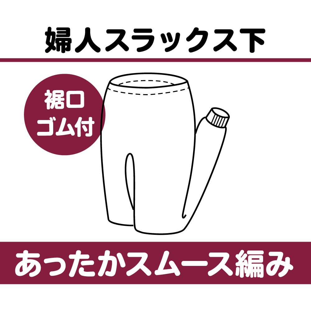 Gunze Caretrismooth Made In New Calm Size Comfort Workshop Slacks, Japan, Women's, Beige, M, KQ4061,