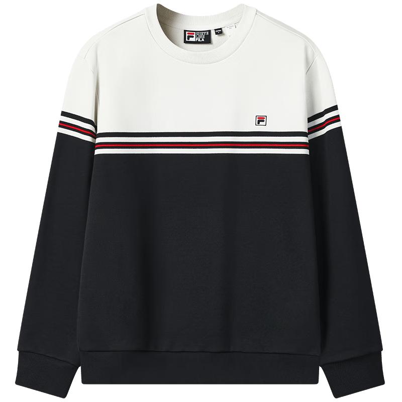 FILA Men's Crew Neck Pullover Sweatshirt