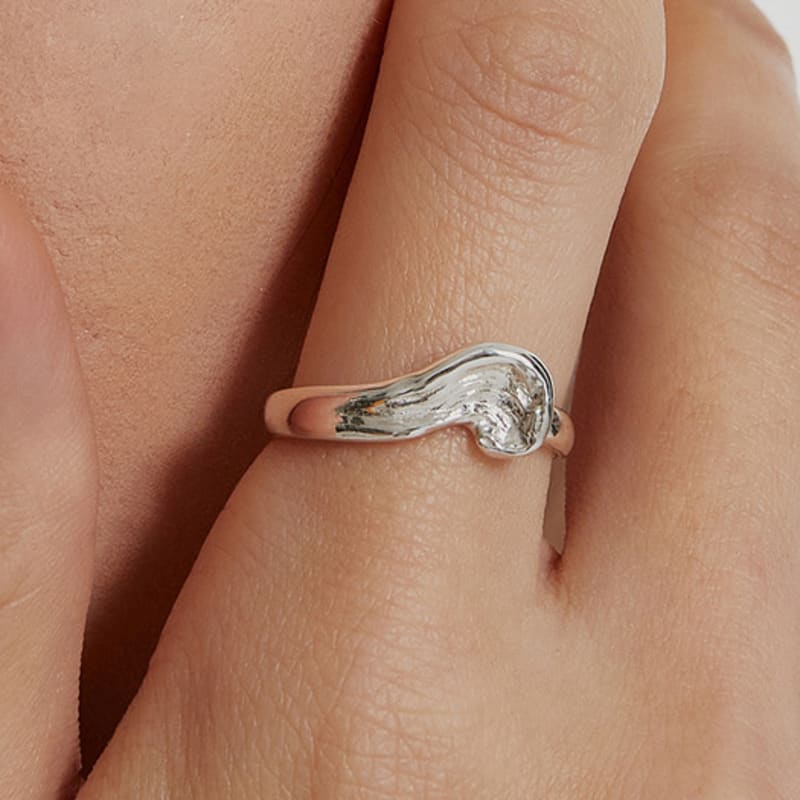 Invisible Collage MATIERE RING_SILVER