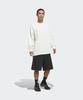 Adidas Basketball Long Sleeve Tee - White:Black / Kb7555