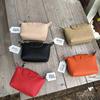 Women's Genuine Leather Coin Purse - Exquisite Portable Cowhide Clutch with Zipper
