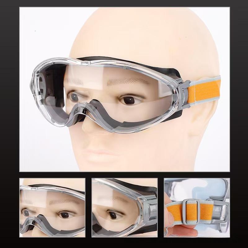 Extreme Impact Resistance Protective Glasses Adjustable Strap for Outdoor Operation Safety