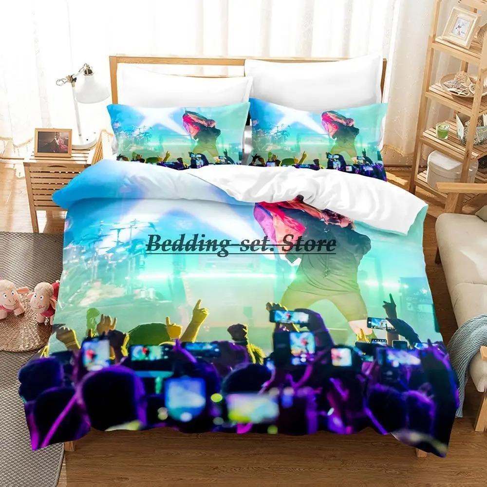 Indokina Rock Sängkläder Set Enkel Twin Full Queen King Size Sängset Aldult Barn Sovrum Påslakanset 3D Lakan Set