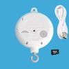Babyrasselspielzeug 0-12 Monate Weißes drehbares Mobile am Bett Musikalisches Mobile für Neugeborene Bettglocke Spielzeughalter Halterung Baby Spielzeug für Jungen Mädchen