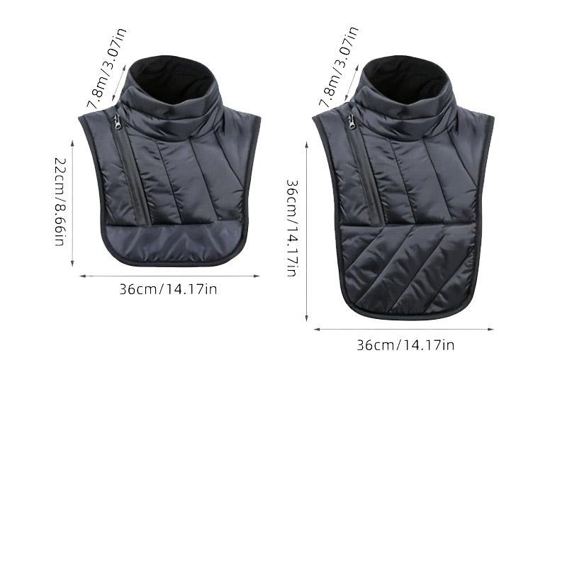 Warm Scarf for Motorcycle Riders, Chest and Neck, Windproof Warm Scarf, Bib, Motorcycle Winter Warm Collar