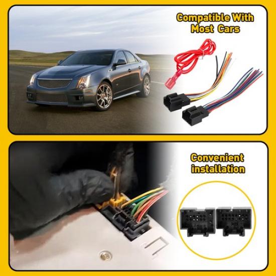 Radio Stereo Fits Wiring 2007-2013 Chevy Silverado Harness For 1500 2500