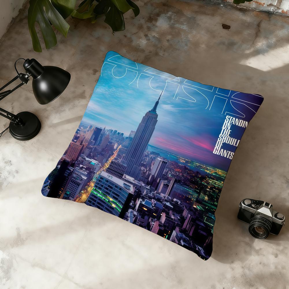 O-Oasis-ES Band cushion cover Home Office Convenient Nordic Simplicity Hit With Zipper Cushion Cover