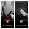 PU Leather Cover Car Seat Cover Anti Kick Mat Pad Seat Cover For Nissan X-trail Qashqai Note Juke Sentra Patrol Leaf Accessories