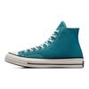 Converse Chuck 70 High Vintage Canvas - Teal Universe Unisex Spor Ayakkabı Egret Siyah A05589C