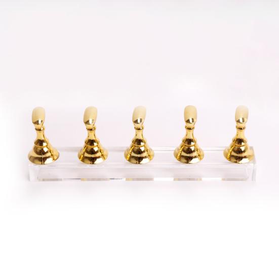 Espositore per unghie a forma di scacchiera, motivo a scacchi, magnete adsorbimento, scaffale per esercitarsi in nail art in metallo per salone
