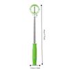 Locking Clip Golf Ball Retriever Double Ring Head Golf Ball Grabber  Practice Use