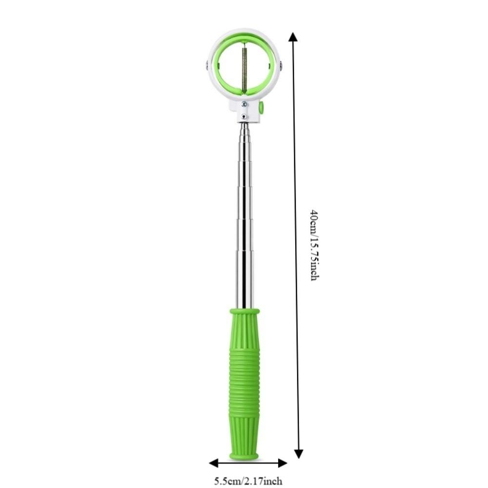 Locking Clip Golf Ball Retriever Double Ring Head Golf Ball Grabber Practice Use