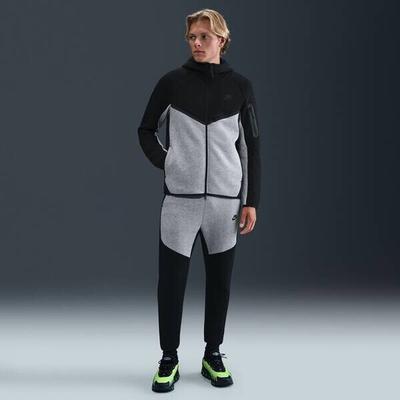 Jacket Tech Full-Zip Windrunner Hoodie (HV0949) Black/dark Grey Heather/black