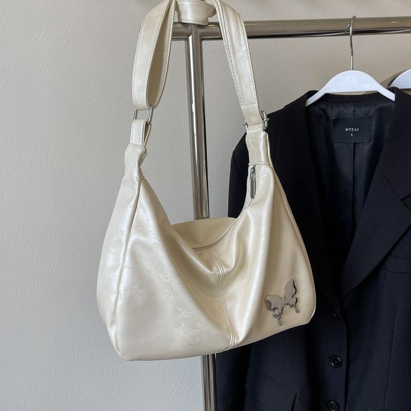 Large Capacity Bag for Women's New Summer Beautiful Simple Niche Personality Single-shoulder Crossbody Bag for Women