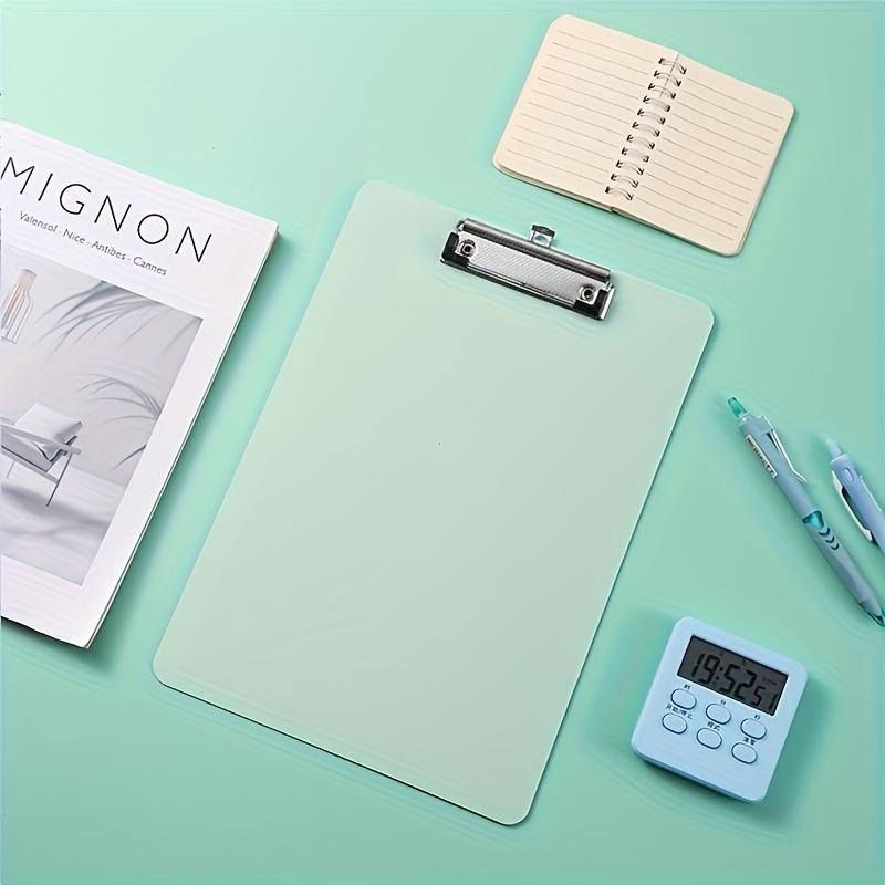 

Sturdy Clipboard with Multiple, Versatile Vertical Writing Board, A5 Writing Pad, Suitable for School and Home, Studio, Office зелёный
