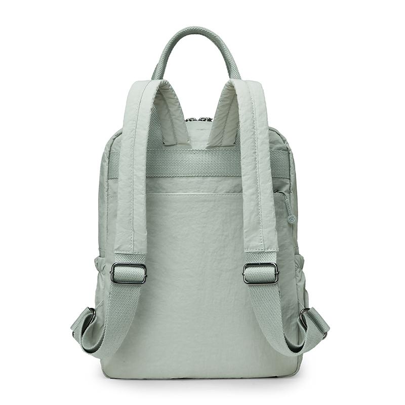 Fashion Women's Backpacks High Quality Girl Bags Large Capacity Shoulder Bag Solid Color Soft Fabric Women's Handbags