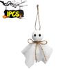 Halloween Ghost Hanging Ornaments with Rope Cute DIY Wall Hang Specter Dolls Haunted House Party Yard Tree Decor Scene Props