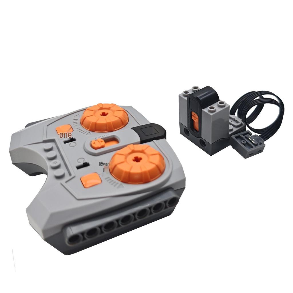 Compatible Lego Bricks: Remote-Control Motorized Toy Car for Educational DIY Assembly