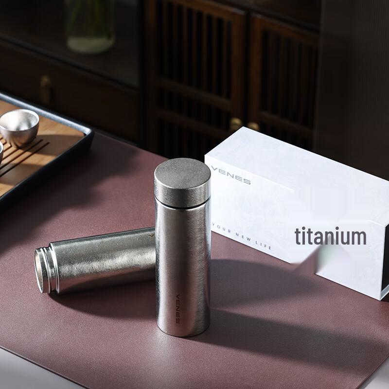 VENES Pure Titanium Insulated Thermos