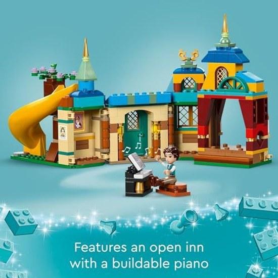 LEGO Disney Princess Rapunzels Tower Snuggly Duckling Building Toy Flynn Rider Mother Gothel Mini Dolls Girls Boys Ages 6 Up Fun Gift 43241