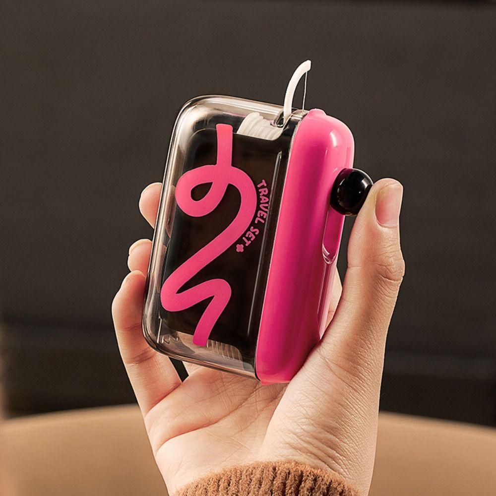 New Automatic Ejectable Floss Dispenser without Floss Oral Care Floss Organiser Disposable Flossing Sticks