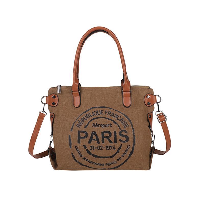 Casual Schoolbag for Women, Stylish Tote Bag, Large Capacity for Commuting, Crossbody Bag