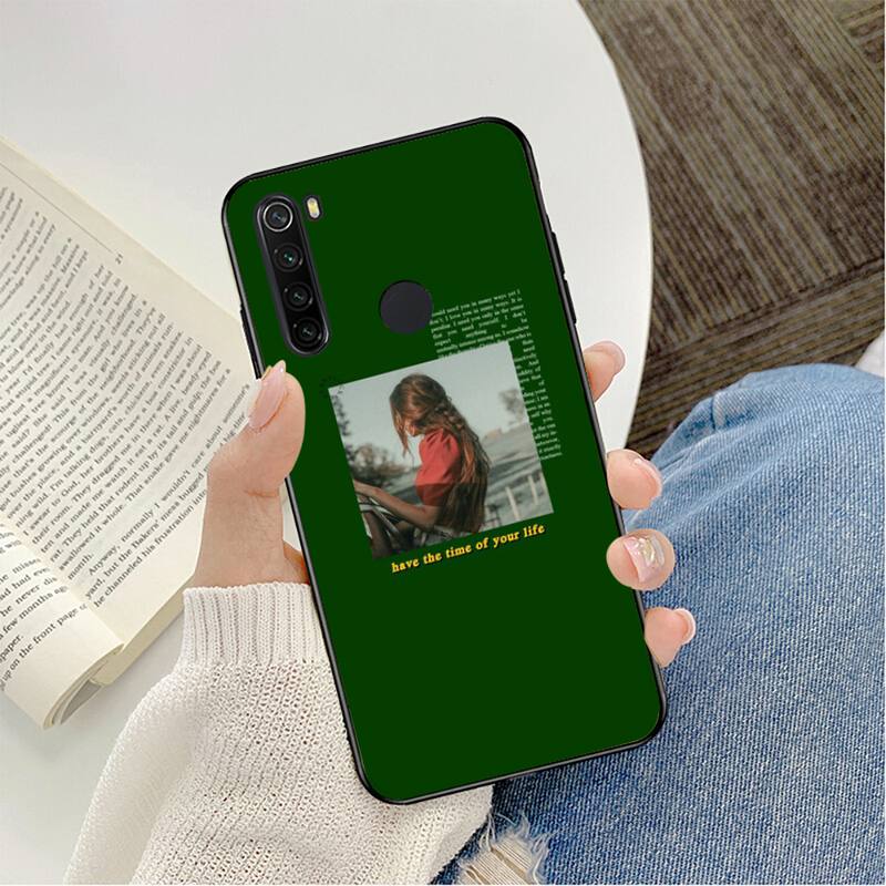 green aesthetic Phone Case CaseFor Redmi note 8Pro 8T 6Pro 6A 9 Silicone Fundas for Redmi 8 7 7A note 5 5A note 7 Capa