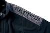ZETT Baseball Pro Status Fleece Cold Size BOF824 Half-Zip Hoodie, Weather, Black, L,