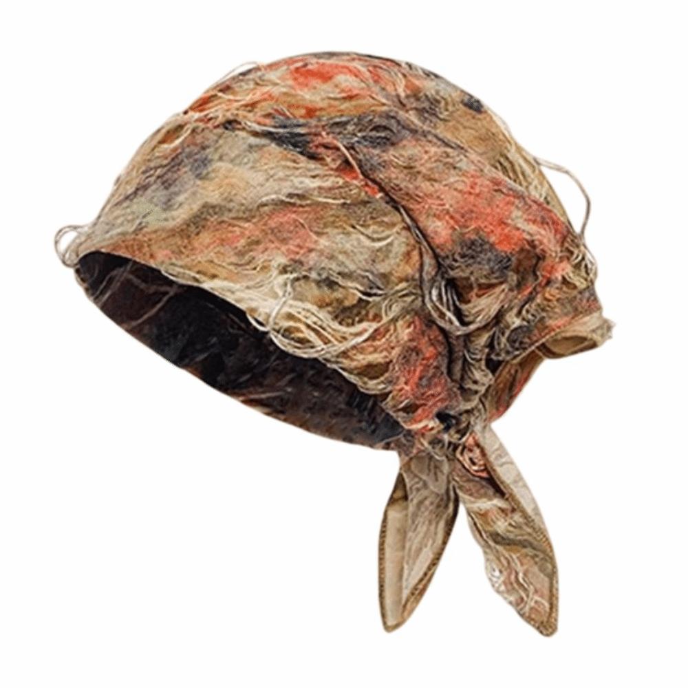 Ultra-thin Women s Headscarf European American Style Silk Scarf Turban Hat For Spring Summer