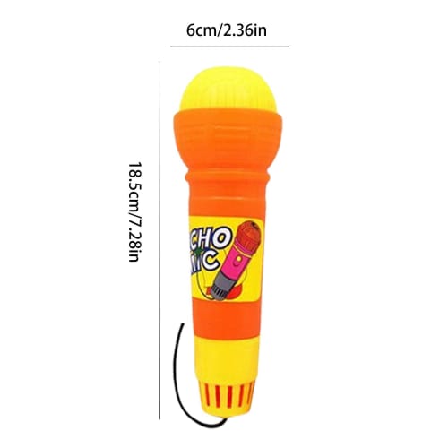 Voice-Changing Microphone Toy - Battery-Free Karaoke Microphone Toy, Interesting Kids' Microphone, Durable Children's Pretend Toy, Plastic Pretend Mic