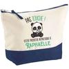 Makeup Bag - PLANETEE - Raphaëlle Don't Touch Panda - Large Size - Cotton - HD Printing