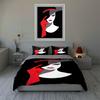 Elegant Woman Illustration Bedding Duvet Cover Sets Duvet Covers Pillowcases Gifts (1 * Duvet Cover 2 * Pillowcases, Without Duvet Insert)