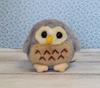 Takeoff Lucky Owl Plush Toy, Small, Gray