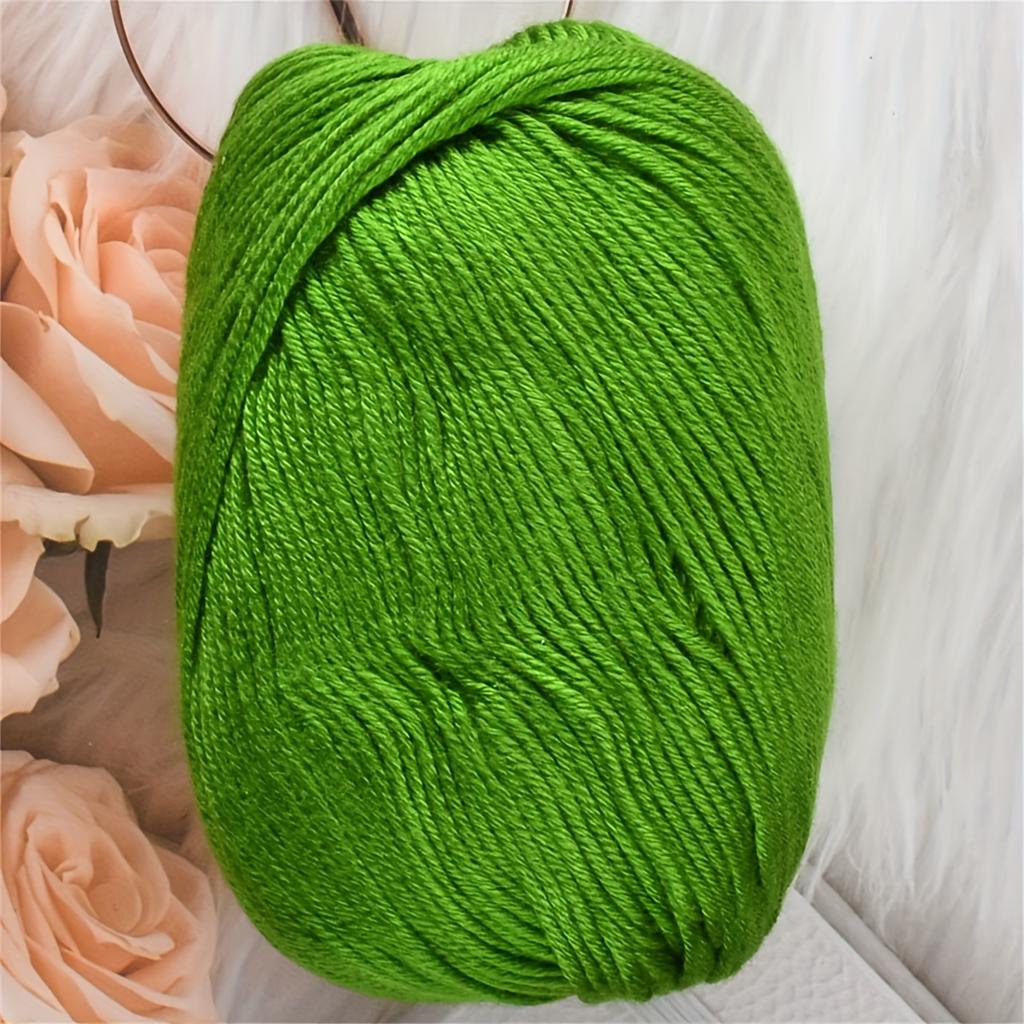 6pcs 300g/10.56oz RayonYarn Soft & Machine Washable Knitting Crochet Yarn for Sweaters Jewelry Making DIY Craft Yarn for Clothing & Accessories