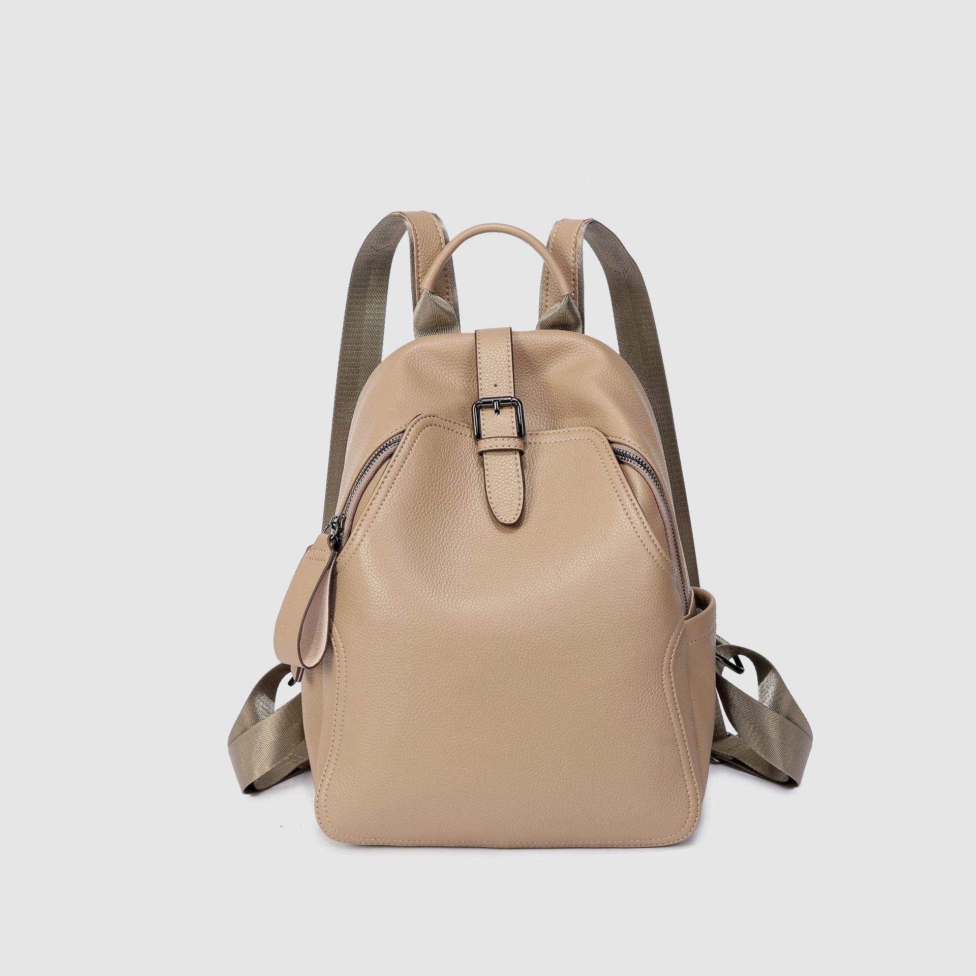 Летний новый высококачественный женский рюкзак 2024 года, корейский стиль, повседневный, большой емкости, для путешествий, студенческий, школьный хаки