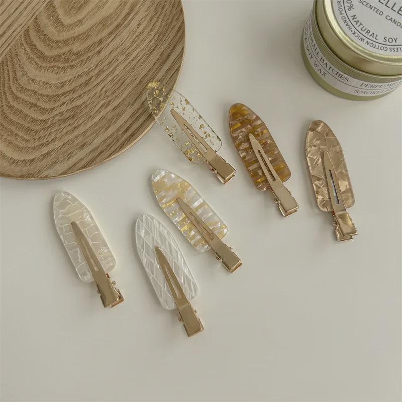 Elegante Frühlings-Haarnadel: Hochwertiger nahtloser Seitenclip für Pony