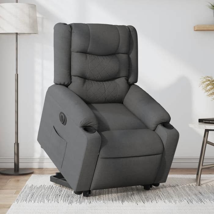 VidaXL Electric Recliner, Relaxation Chair with Adjustable Backrest and Footrest, Living Room Seat 3206580