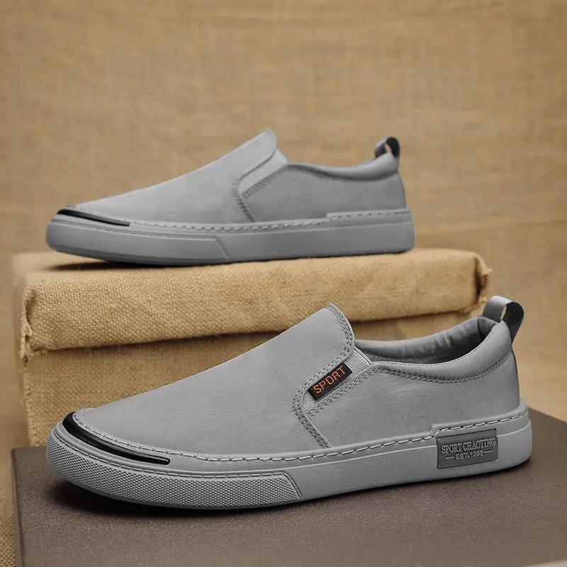 Canvas Vulkanisierte Schuhe für Herren Lässige Slipper Sneaker Mann Klassisch Original Größe 44 Neu In 40 Koreanischer Stil Und Günstig Elegant