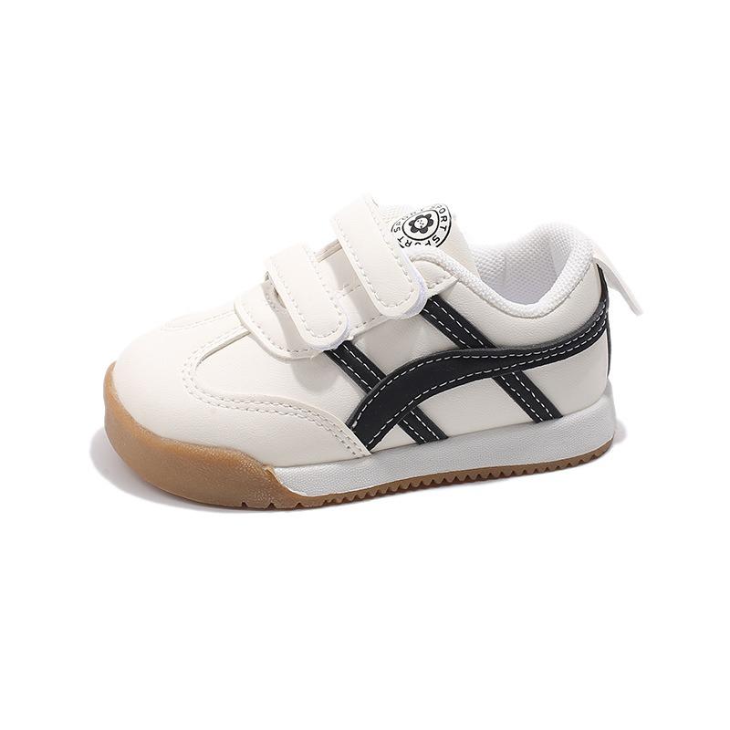 Spring New Arrivals Baby Soft-Soled Walking Shoes, Toddler & Kids Casual Comfort Sneakers, Lightweight Anti-Slip White Shoes.