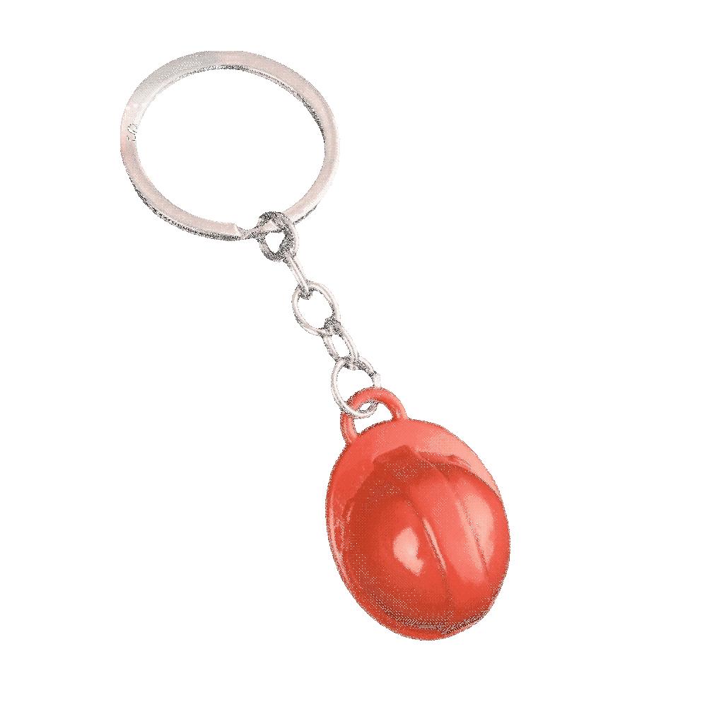 Key Ring Funny Safety Helmet Keychain Creative Friendship Hard Hat Pendant Mini Ornaments Bag Hanging Gifts
