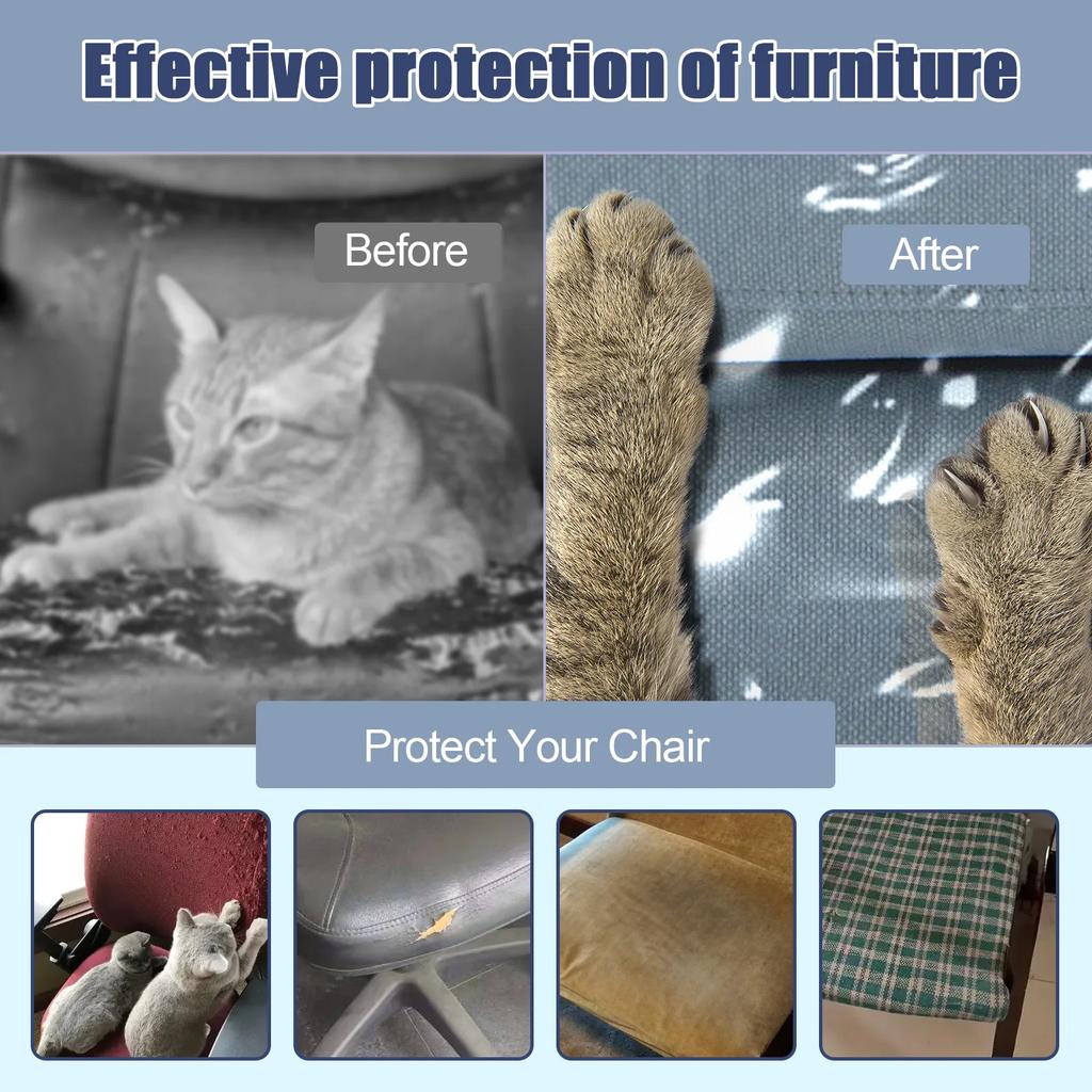 6Pcs Transparent Plastic Chair Cover PVC Waterproof And Dustproof Chair Slipcover Dining Chair Protector for Home Coffee Shop
