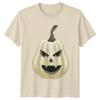 White Pumpkin Face TShirt Jack O Lantern Halloween Gift For Him And Her
