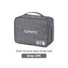 BCBCPD1 For KIA Large Capacity USB Data Line Charger Plug Storage Bag Waterproof Digital Organizer K5 K2 Rio Optima Sportage Venga