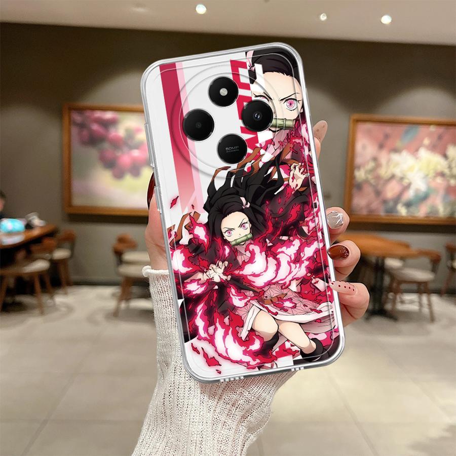 Soft Phone Cover Case for Xiaomi Poco X3 NFC X3 Pro D-Demon Anime S-Slayer