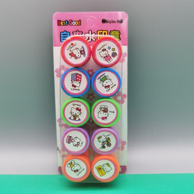 Tampon de Journal Clair Créatif Langlang Mountain Petit Monstre & Esprit Cochon Crapaud - Prix pour Enfants