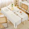 ZISIZ Premium Fabric Tablecloth