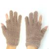 Imitation Mink Coldproof Mittens 2 Fingers Knitted Gloves Writing Student Gloves  Autumn Winter