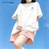 Jeanswest Women's Cotton T-shirt & Shorts Set