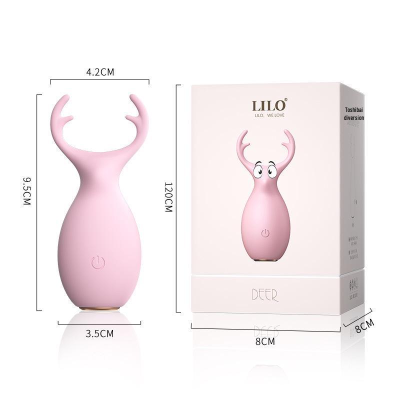 Lai Le Cute Fox-Deer-Rabbit-Elephant Wireless AV Vibrator for Women